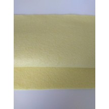 Фетр мягкий 1,5 мм (30*30 см) цв. светло-желтый,  цена за лист